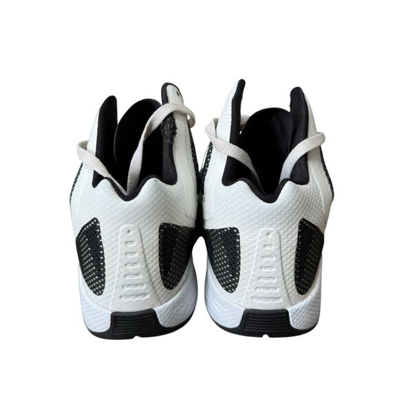 Nike Zoom Hyperfuse 2011 Sneaker Shoe Mens Size 12 White Black Basketball - Picture 5 of 9